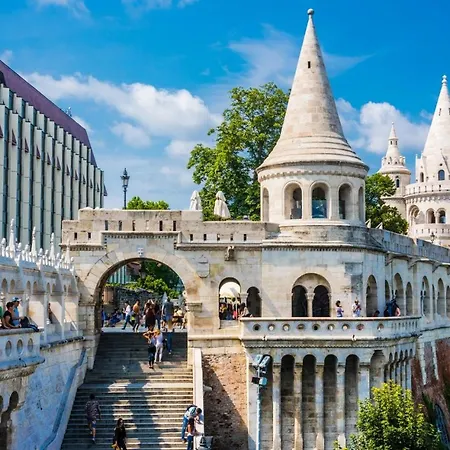 公寓 Lonyay Riverside Ac Comfort By The Danube 布达佩斯